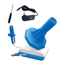 Electric Yarn Ball Winder Featuring Speed Adjustable Tension for Knitting Crocheting Enthusiasts Blue