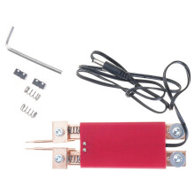 Durability Metal Spots Welder Pen For 18650 Battery-Red