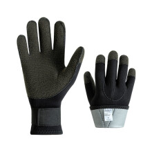 3MM diving gloves underwater hunting AntiStab AntiCut fishing gloves neoprene nonslip warm snorkeling swimming gloves black M