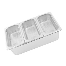 Stainless Steel Food Pan Set with Lid for Catering and