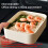 Large Capacity Lunch Box For Adults Microwave-Transparent green 5