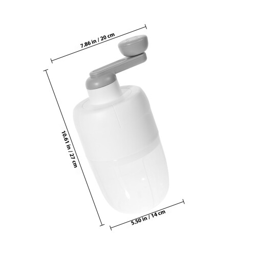1St Manuelle Eismaschine Mit Eischneider Und Eishobel Für 1