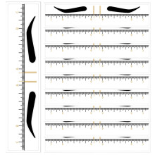 50Stk Augenbrauen Schablonen Und Form Für Make Up