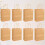 100 Kraftpapier Taschen Geschenkbeutel Khaki Einweg 4