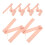 Rose Gold Multi-Function Party Sashes For Decorative Use 6pcs 10