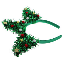 weihnachtsbaum stirnband, festtags haarschmuck für weihnachtsfeier