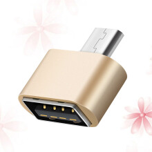 Portable Micro USB Kartenleser OTG Adapter Golden