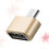Portable Micro USB Kartenleser OTG Adapter Golden 1