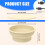 Food Grade Silicone Banneton Bowl Fermentation Sourdough Bread 4