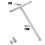 High Strength 3/8in T Handle Wrench Steel Socket Driver Home 4