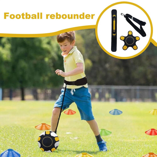 's soccer coach, soccer kick trainer  adjustable training belt 1
