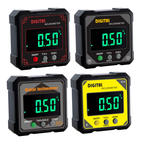 Digital Angles Measurement Tool with Waterproof Housing-Orange 1