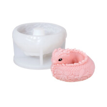 Pink Brosse à badigeonner en Silicone résistante hautes températures, brosse fonctionnelle en Silicone pour les cuisinier