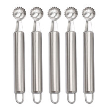 large Poêles à frire rondes en acier inoxydable, pour barbecue, poêles à frire antiadhésives, pour cuisinière à gaz Camping