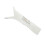 Radius Measuring Ruler Tool from 0-50mm for Woodworking-White 1