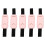 5Pcs Leather Pencil Case with Adjustable Elastic Bands-Pink 1