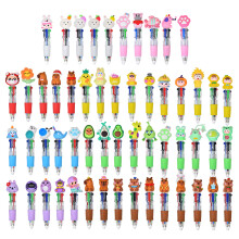 Stylo multicolore rétractable 0,7 mm pour étudiant écrivant-50