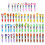 Stylo multicolore rétractable 0,7 mm pour étudiant écrivant-50 1
