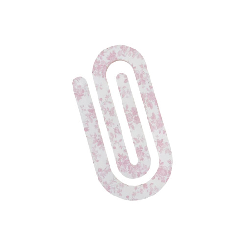 10Pcs Oversized Acrylic Paper Clip Bookmarks Document Clamp-6