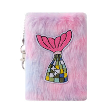 Papier amical de mini carnet de-Poisson de couleur violette