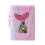Papier amical de mini carnet de-Poisson de couleur violette 1
