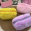 Sac à stylos en peluche coloré léger pour une utilisation-Jaune 6