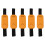 5Pcs Leather Pen Case with Adjustable Elastic Band-Yellow 1