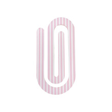 10Pcs Acrylic Paper Clip Bookmarks Book Page Marker Clip-2