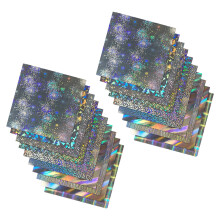 20PCS Shimmering Craft Paper 10 Color Glittering Paper For Art