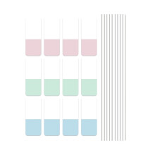 30/60/120Pcs Colored PET Label-Morandi trumpet 120