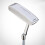 HerrenGolfputter left hand, CNC groove, shock absorption, 34'' Silver 1