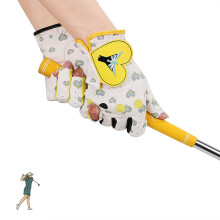 Golf Gloves for Left Right Hand, Fingerless Protective Sports Rain Gloves for Women