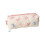 Vibrant Pattern Pen Case Polyester Material-Blue pink bow 1
