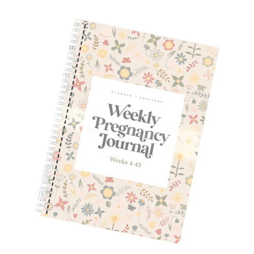 Cadeau réfléchi Journal de grossesse Carnet de notes
