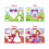 Pack d'autocollants d'art à points de dessin animé-Dinosaure 5