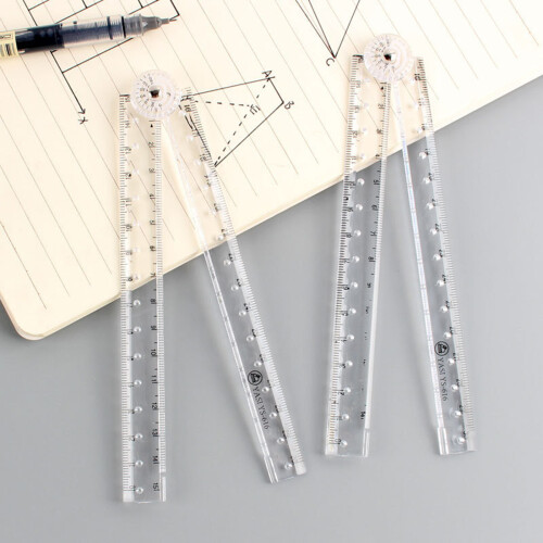 Règle pliable en acrylique incisée avec précision pour-1 main 1