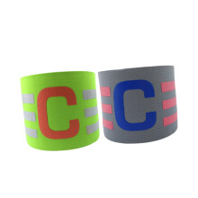 Permanent Soccer Captain's Armband Adjustable Sports Wristbands Fashionable Style