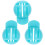 3Stk Golfs Linienmarkierer Kunststoff Golfball 5