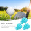 3Stk Golfs Linienmarkierer Kunststoff Golfball 11