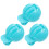 3Stk Golfs Linienmarkierer Kunststoff Golfball 3