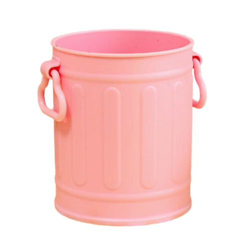 Pencil Holders Plastic Pen Holders Makeup Brush Container-Pink
