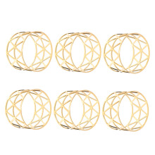 6 Metall- Serviettenhalter, , Tischdekorationen