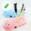 Étui de rangement étanche en Silicone pour crayons,-Rose 2