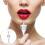 8Stk. Weinglasförmige Nachfüllbare Lipglossröhrchen Lipglossbehälter 5