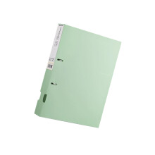 2Hole A4 Plastic Binders Easy Open Close For Office-Green