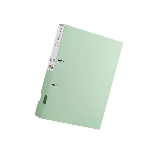 2Hole A4 Plastic Binders Easy Open Close For Office-Green
