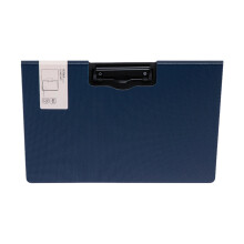 Flipping Clipboard with Double Metal Clip-Ink sea blue