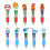 Stylo multicolore 4 stylos d'écriture couleur-en-1 pour la-10 1