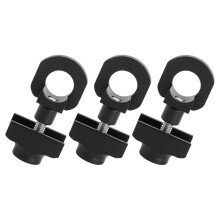 3rd adjustment of aluminum bicycle chain tensioner black alloy