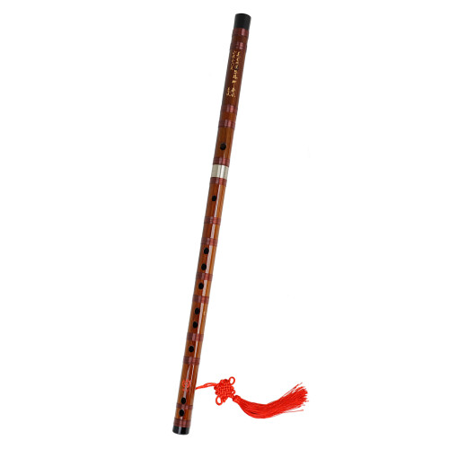 Flauta De Bambú Con Membrana Instrumento Chino 2